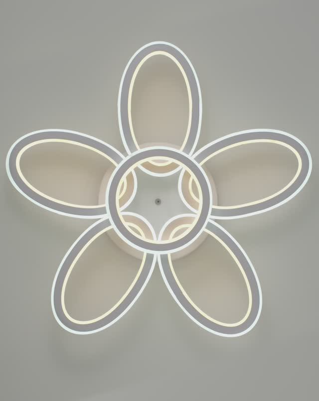 Люстра потолочная светодиодная Moderli V1043-CL Velutte смотреть онлайн