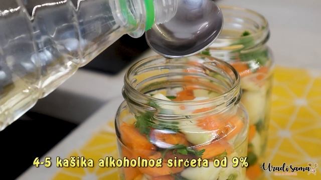 ANTIBIOTIK SALATA za zimu, ukusna, zdrava i bez konzervansa/ Turšija sa belim lukom смотреть онлайн