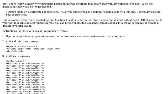 Apple: Control not working in iTerm 2 when using Programmer Dvorak keyboard layout смотреть онлайн