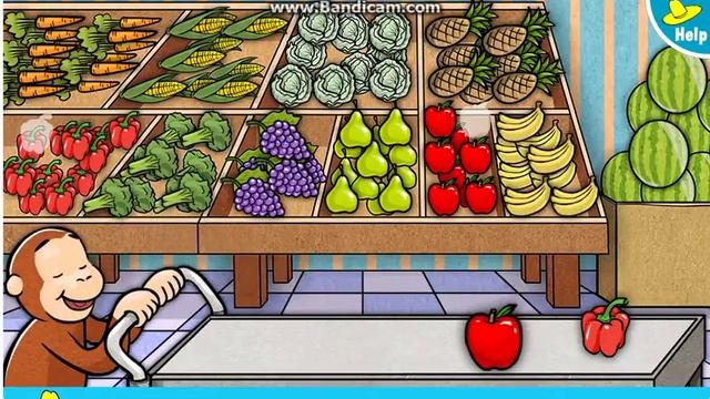 Curious George Adventure Games supermarket mixup cartton gemmes смотреть онлайн
