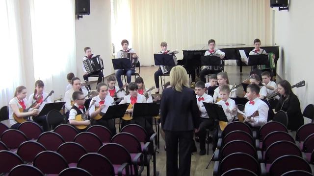 Оркестр старших классов ДМШ №40 г. Новокузнецк смотреть онлайн
