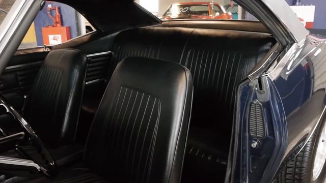 1968 Chevrolet Camaro Dark Blue Metallic SS Style 383ci 4-speed for sale смотреть онлайн