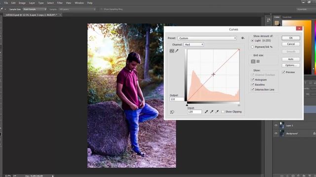 Photoshop Cc | How to Create Color Full Background use with Camer RAW tutorial, смотреть онлайн