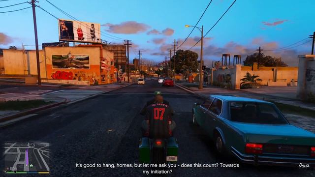 GTA 5 - What Happens When You Take JIMMY to GROVE STREET? смотреть онлайн