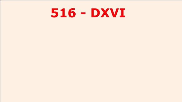 1 to 1000 Roman Numerals || Roman Numbers 1 to 1000 смотреть онлайн