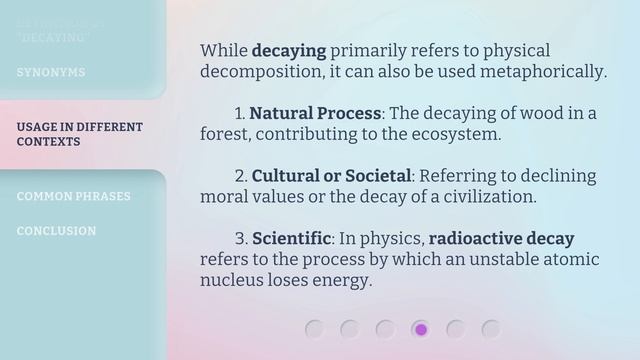 Understanding "Decaying" in English смотреть онлайн