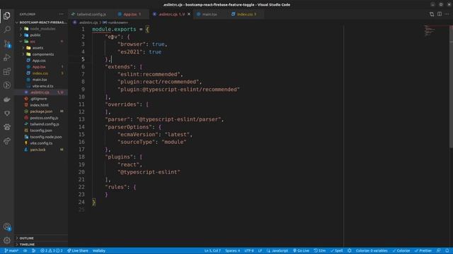 Bootcamp React Feature Toggle #03 - Configurando Eslint com typescript смотреть онлайн
