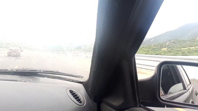 Дагестанский пейзаж  Путь из Махачкалы в Москву