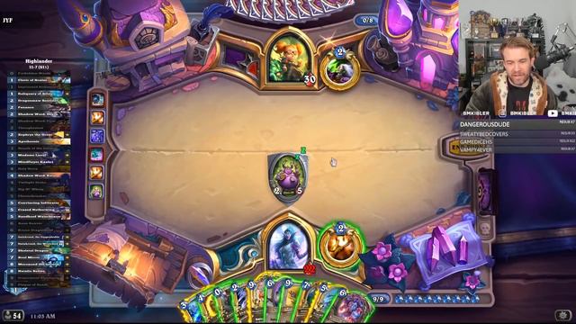 (Hearthstone) Highlander Priest To Legend смотреть онлайн
