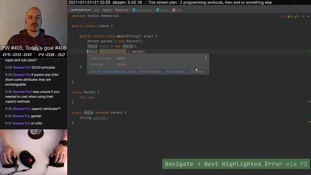 Programming Workout #405 JAVA @TutorialsPoint com смотреть онлайн