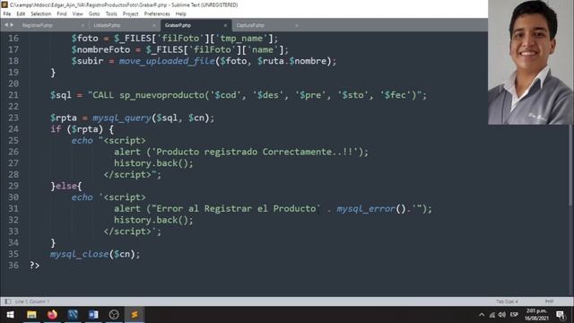 Tarea #2 III Unidad PHP y MySQL смотреть онлайн