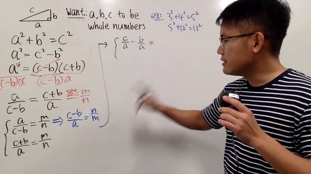 finding ALL pythagorean triples (solutions to a^2+b^2=c^2) смотреть онлайн