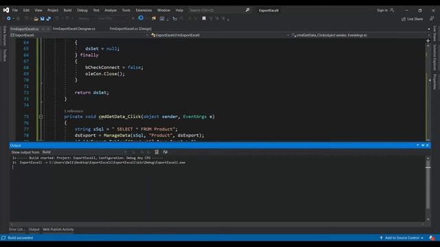 C# Tutorial Export data to Excel (workshop) смотреть онлайн