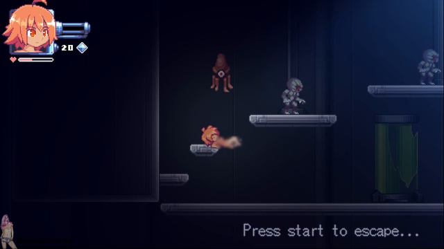 Noaika All Deaths FULL HD 60 FPS Sci-fi Action Sidescrolling 2D Platformer