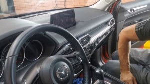 Система кругового обзора Teyes CC3 на мазда CX-5