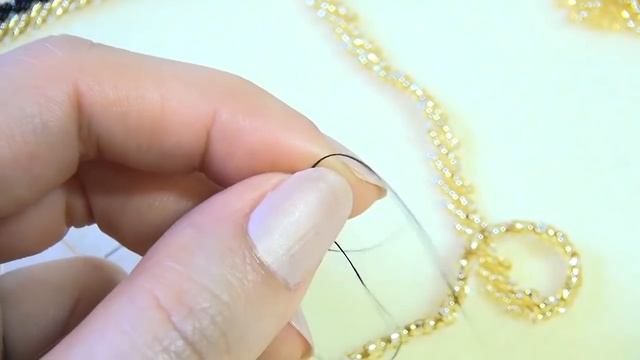 ピーターズバーグチェーンで編むチョーカーの作り方　手作りチョーカー St. Petersburg Chain　DIY смотреть онлайн