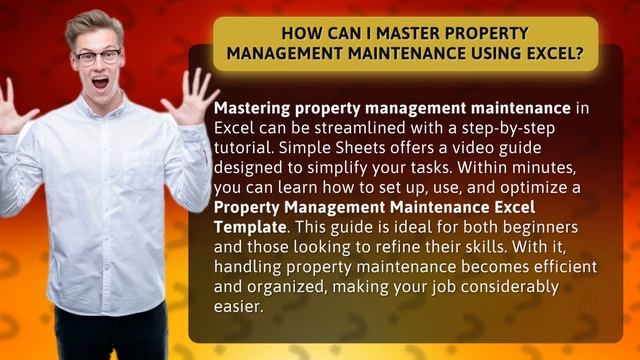 How Can I Master Property Management Maintenance Using Excel? смотреть онлайн
