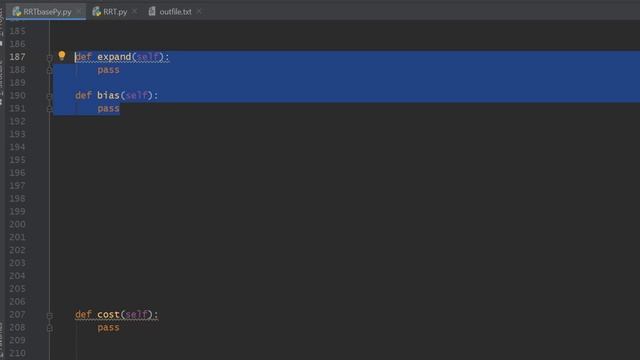 The RRT path planning algorithm simulated with python | part 3 смотреть онлайн