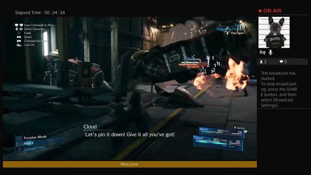 OMG!!! Cloud Strife - Final Fantasy 7 remake demo смотреть онлайн