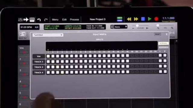 iPad to Behringer xr18 playback and record using Auria DAW смотреть онлайн