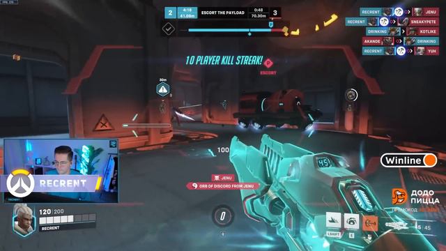 GENJI IS BROKEN WITH KIRIKO ULTIMATE - OVERWATCH 2 MOMENTS #1 смотреть онлайн