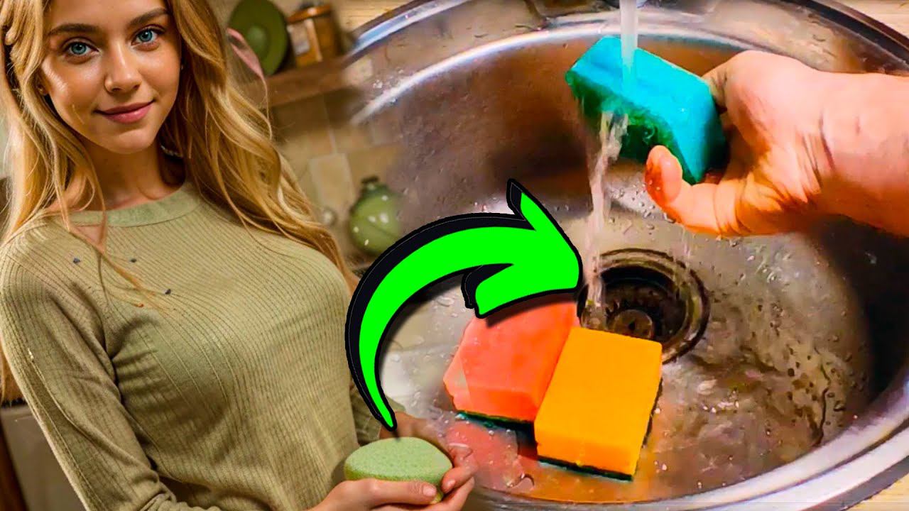 Как сохранить продукты свежими с помощью обычной губки для мытья посуды смотреть онлайн