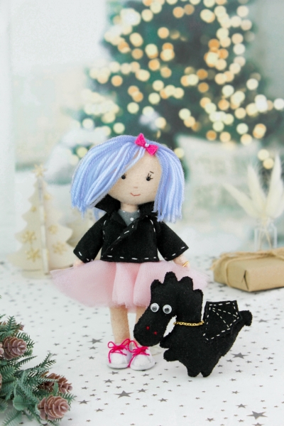 Дизайн-студия "Кукла перловка " Девушка и дракон смотреть онлайн