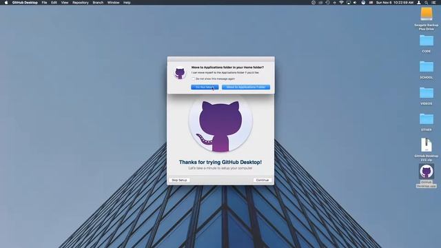 Downloading the GitHub Desktop App (Get Good at GitHub #2) смотреть онлайн