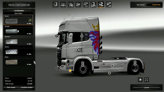 [CGS] ETS 2 : Mighty Griffin Tuning Pack (29/6/2016) смотреть онлайн