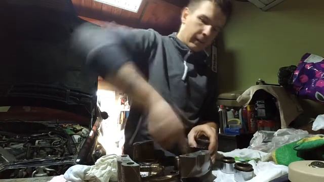 Ремонт переднего суппорта W124 W140 W210 W220