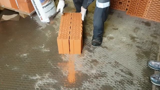 Керамоблок половинка