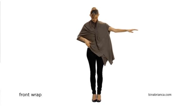 Black Front Wrap - How to Make The Bina a Front Wrap смотреть онлайн