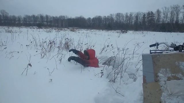 Самодельный снегоход Шайтан 2, поездка по лесам, горам, полям, оврагам. смотреть онлайн