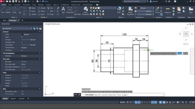 AutoCAD 2023 Practice #7 смотреть онлайн