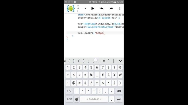AIDE Tutorial - 20.4 WebView with SwipeRefreshLayout смотреть онлайн