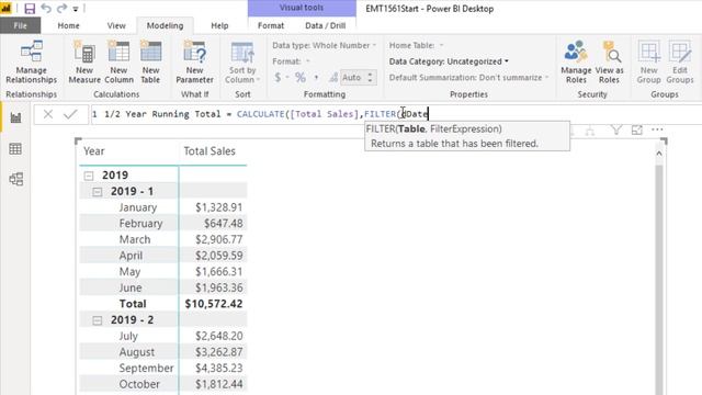 DAX Formulas for 1/2 Year Running Totals in Power BI or Power Pivot (Excel Magic Trick 1561) смотреть онлайн