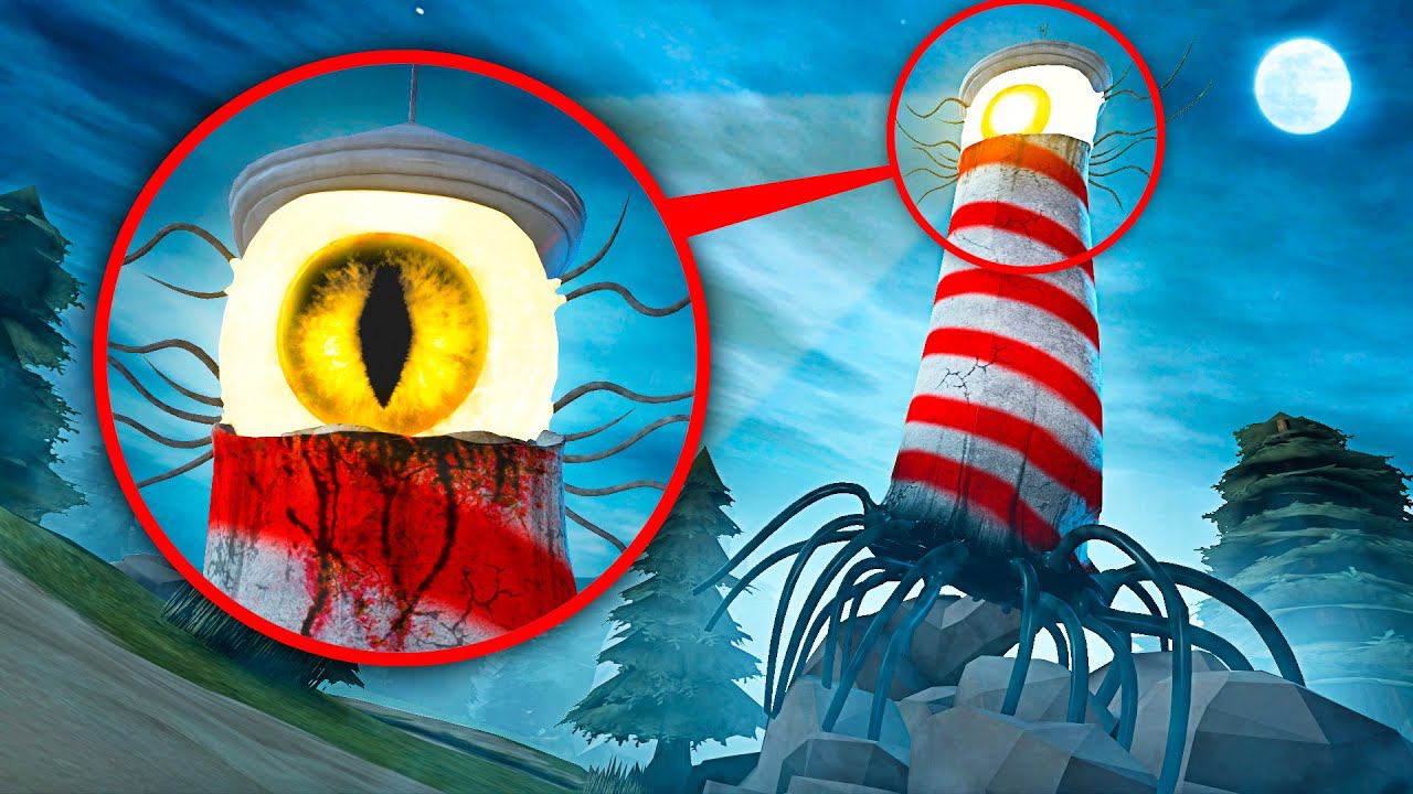 НЕ ХОДИ НА ЭТОТ ЖУТКИЙ МАЯК НОЧЬЮ! УГАР И БЕЗУМИЕ В Garry`s Mod смотреть онлайн
