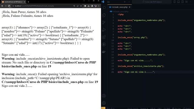 PHP Básico Desde Cero | FUNCIÓN INCLUDE #38 смотреть онлайн