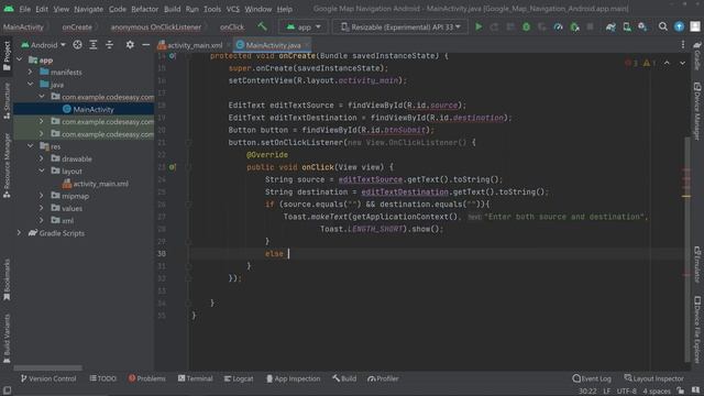 How to implement Google Map Navigation in Android смотреть онлайн