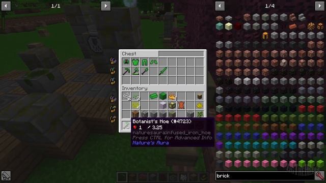 [Обзор][1.12.2] Nature's Aura - Накапливаем ауру - часть 1 - S6-EP08 смотреть онлайн