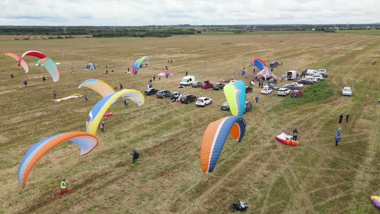 Чемпионат России 2022 Параплан полёт на точность. Спорт СЛА сверх лёгкой авиации Ленинградская обл. смотреть онлайн