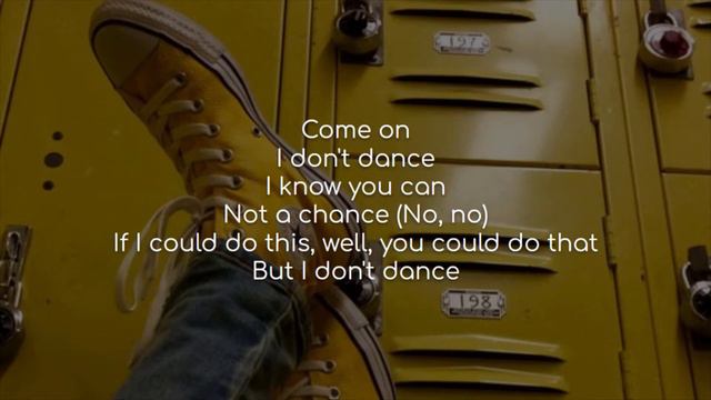 I Don't Dance - Corbin Blue, Lucas Gabreel (lyrics) смотреть онлайн
