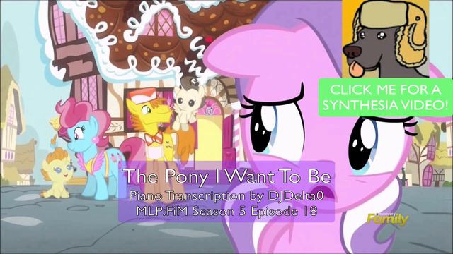 The Pony I Want To Be - Piano Transcription by DJDelta0 смотреть онлайн