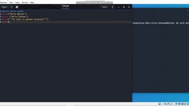 Kali linux python concept of single double and triple quote and concatenation смотреть онлайн