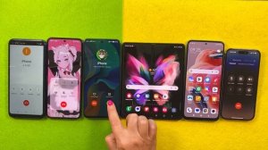 Blackview A90 + Z Flip 4 + Huawei N Y90 + Z Fold 3 + Xiaomi RN12 + iPhone 14 P Conference Calls