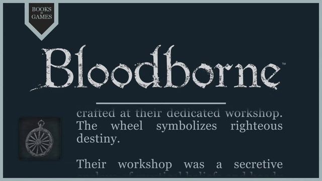 Bloodborne Lore - Wheel Hunter Badge смотреть онлайн