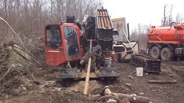 ГНБ.пилотное бурение.тяжелый грунт смотреть онлайн