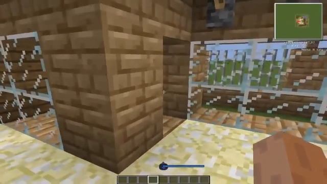 Minecraft: Обзор инфраструктуры #4 - Дом из жёлтого кирпича смотреть онлайн