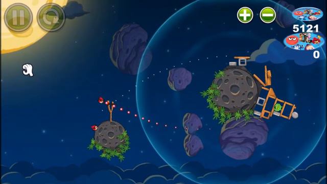 Аngry Birds Space Злые птички В космосе часть 1 Мультик Игра для детей смотреть онлайн