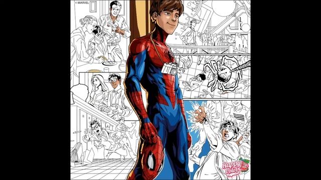 РАСКРАСКА HAPPY COLOR / by MARVEL смотреть онлайн